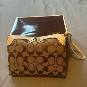 Coach Clutch/Wristlet - Brand New
